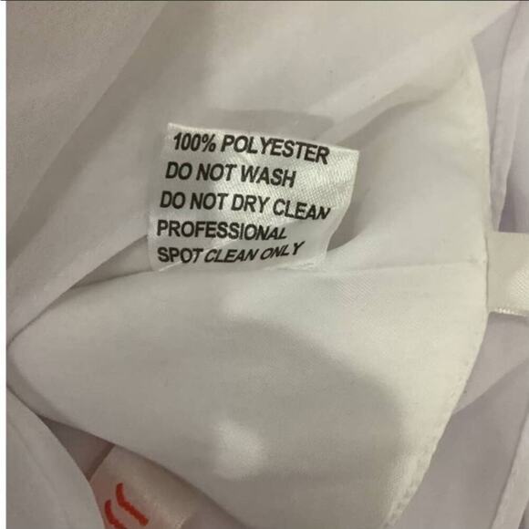 JJ's Housel Floor Length Chiffon Special Occasion Wedding Dress In Ivory Small - Picture 10 of 11